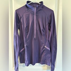 Purple Lululemon 1/2 zip pullover